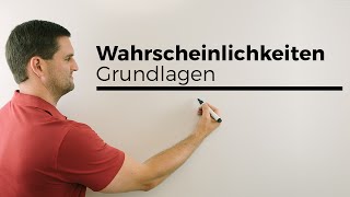 Wahrscheinlichkeiten Grundlagen  Mathe by Daniel Jung [upl. by Sucitivel]