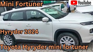 Toyota hyryder 2024 s Hybrid  one of the best car in indian market  Toyota urban cruiser vlogs [upl. by Barnum]