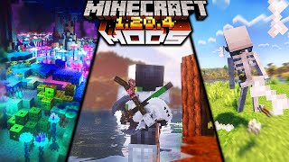 Top 20 Minecraft Mods For 1204  January 2024 [upl. by Arema544]