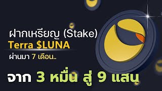 stake เหรียญ Luna ผ่านมา 7 เดือน ได้กำไรเท่าไหร่ [upl. by Arhna]