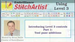 StitchArtist Level 3 Controls  Part 1 [upl. by Nedyah]