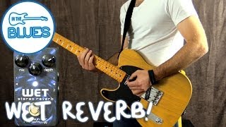 Neunaber Technology WET Stereo Reverb Pedal Demo [upl. by Dulciana952]