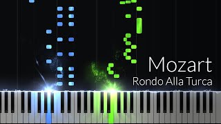 Mozart  Rondo Alla Turca quotTurkish Marchquot Sonata No11 3 Piano Tutorial [upl. by Gruber]