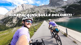 ATTRAVERSIAMO LE DOLOMITI IN BIKEPACKING [upl. by Assenna763]