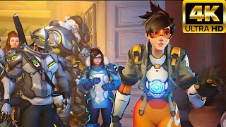 OVERWATCH 2 Invasion Story All Cutscenes Movie 4K ULTRA HD [upl. by Niabi]