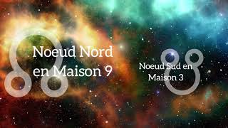 Noeud Nord en Maison 9 et  ou en Sagittaire  Astrologie [upl. by Nivlek168]