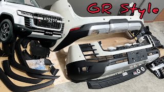 Land Cruiser LC300 GR Look Conversion Body Kit Upgrade [upl. by Ewer]