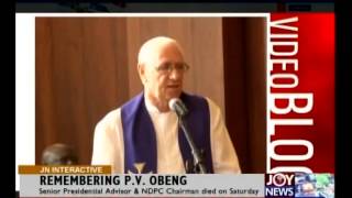 Rev Fr Andrew Campbell remembers PV Obeng [upl. by Geesey258]