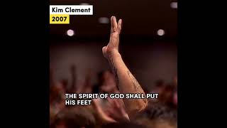 A PRESIDENT BAPTIZED in OFFICE No More War Kim Clement Prophecy 2007 shorts [upl. by Cirilo]