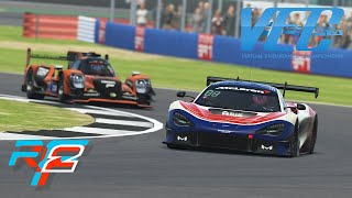 rFactor 2  VEC S16 Division 1  Round 8  4 Hours of Silverstone [upl. by Rizas]