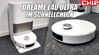 Dreame L40 Ultra im Test Saug und Wischprofi mit kleinen Schwächen  CHIP [upl. by Naloj]