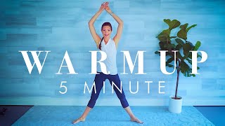 Warm Up Exercises before Workout  5 minute Workout Warm Up for Beginners amp Seniors [upl. by Solracsiul]