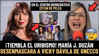 María J Duzán DESENMASCARA a Vicky Dávila ¡Precandidatos del Centro Democrático son MALÍSIMOS [upl. by Ecirtaemed]