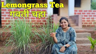 lemongrass Tea Recipe  गवती चहा  How to make Lemongrass Tea  Detox tea  Lemongrass Benefits [upl. by Eadrahc]