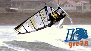 Devotion windsurfing action film from Greece windsurfing waves extreme action gre78 kousgr [upl. by Erminna]