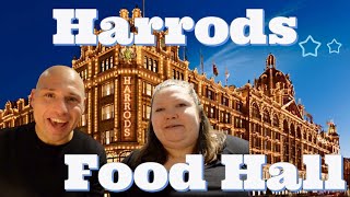 Harrods London Luxury Food Hall Shop and Taste Test [upl. by Glad295]