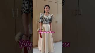 Filipiniana dress idea fashion festival filipiniana 2024 shorts shortsfeed shortsviral [upl. by Leicester81]