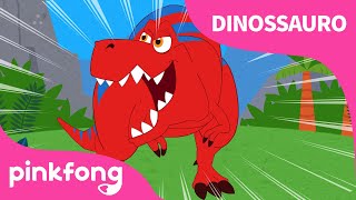 Tiranossauro Rex  Canções de Dinossauro  Pinkfong Canções para crianças [upl. by Ecnerat395]