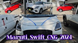 Maruti Suzuki Swift CNG  price  Features  2024 Swift CNG  New Swift CNG Mileage Specifications [upl. by Lurette58]