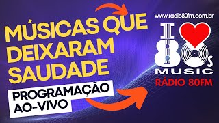 Programação Rádio 80FM e Nostalgia FM  Flashback  anos 7080 e 90 111124 São PauloRafael Dutra [upl. by Siclari]