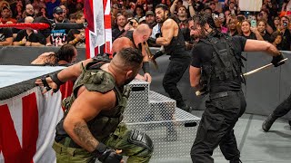 The Shield fight the entire roster Raw Sept 10 2018 [upl. by Ylicis]