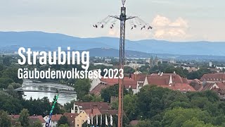 Gäubodenvolksfest Straubing 2023  Stimmung zum Auftakt [upl. by Aikar]