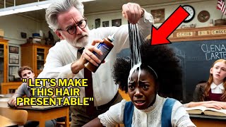 A Teacher Applied Permanent Glue To A Black Girls Hair What Happened Next Hed Never Forget [upl. by Jerold3]