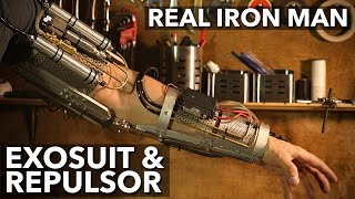 Real Iron Man repulsor amp exosuit HHO combustion chamber powered with electrolyzer [upl. by Esej]