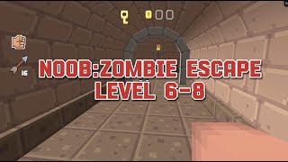 NOOB ZOMBIE PRISON ESCAPE LEVEL 68 [upl. by Derdle230]