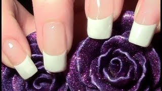 French Manicure leicht gemacht   Saubere Smileline Tutorial  French Nägel selber machen [upl. by Thalia]