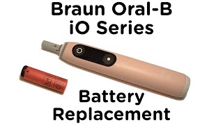 Battery Replacement Guide for OralB iO Series Toothbrush  iO10 iO9 iO8 iO7 iO6 iO5 iO4 iO3 iO2 [upl. by Eiramnaej]