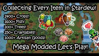 Stardew Valley with TOO MANY ITEMS  Mega Modded  Summer Y3 W2 [upl. by Ru]