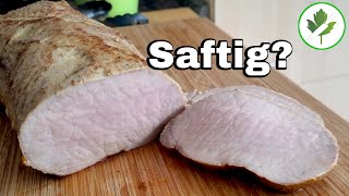 Saftiger Schweinebraten vom Schweinerücken Wie geht das [upl. by Schumer503]