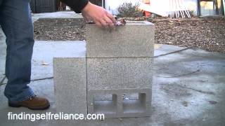 DIY Rocket Stove  Simple Homemade Rocket Stove [upl. by Hourigan]