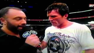 Chael Sonnen UFC on FOX 2 victory speech Rematch [upl. by Dyer]