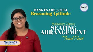 R A  SEATING ARRANGEMENT  Final Part  malayalam class Bank exam malayalam  POINT ACADEMY [upl. by Dukey]