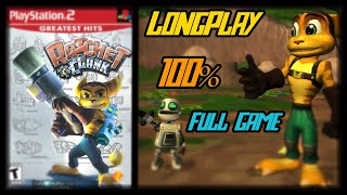 Ratchet amp Clank  Longplay 100 Full Game Walkthrough All Gold Bolts No Commentary [upl. by Gothart]