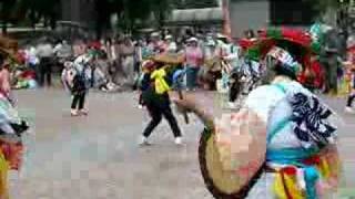 Sansa Odori  Japanese Traditional Dance [upl. by Weinman795]