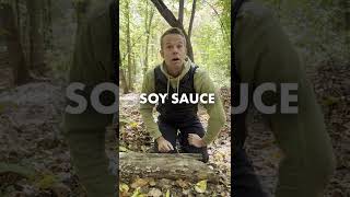 Soy Sauce on the trail  Easy camping hiking backpacking recipes ideas [upl. by Ynttirb139]