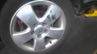 VW A4 Rear wheel speed sensor fault [upl. by Eidnarb183]