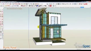 3D Construction details in SketchUp and PlusSpec [upl. by Norraa]