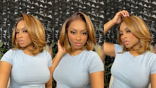 Outre Perfect Hairline Glueless 13x4 Lace Front Wig  MILANI [upl. by Rramel]