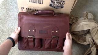 Bashful Billionaires Briefcase From Duluth Trading Company Unboxing 3814 [upl. by Enailuj346]