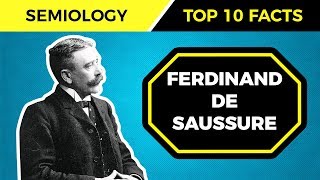 Top 10 Facts About FERDINAND DE SAUSSURE’s Theories [upl. by Spielman931]