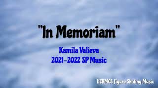 Kamila Valieva 20212022 SP Music [upl. by Key]