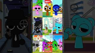 Sprunki Big Pack Ketchup Meme Part 19 Animation sprunki shorts animation [upl. by Anala872]