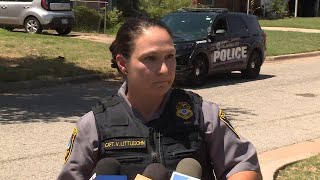 OCPD gives update after officer shot suspect dead amid barricade situation [upl. by Adaliah]