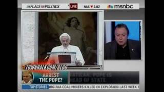 Christopher Hitchens Arrest The Pope [upl. by Tiena]