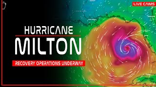 🔴LIVE Hurricane Milton Recovery Operations [upl. by Emlynn698]