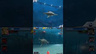 OPHTHALMOSAURUS ALL ANIMATION  Jurassic World The Game [upl. by Lathe]